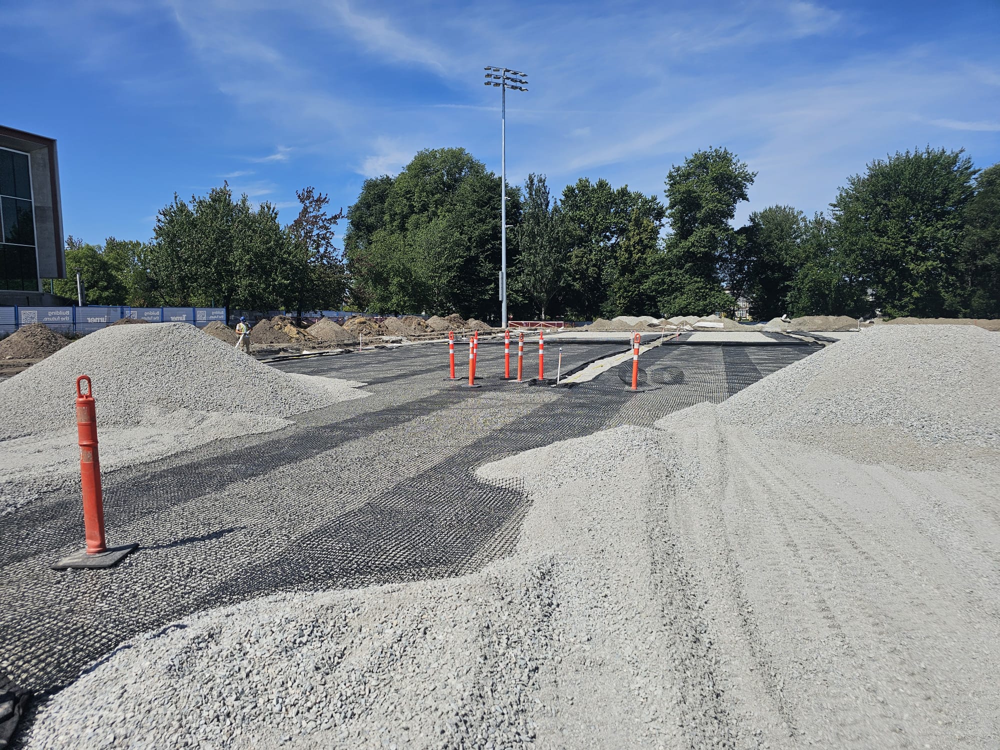 Construction phase with BX3030 installation